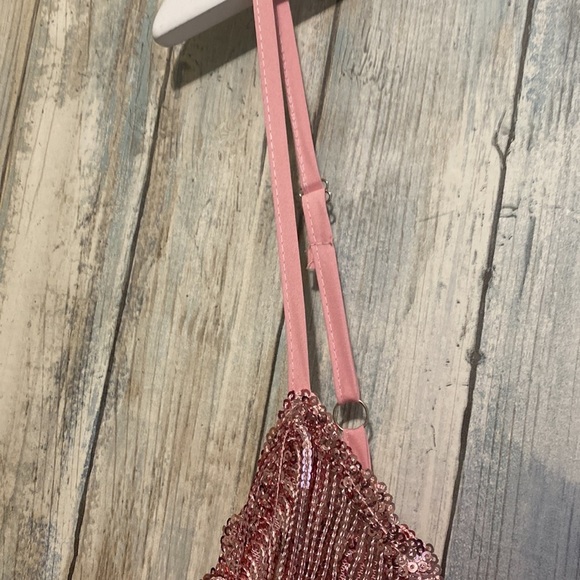 NWT Women’s Flapper Dresses All-Over Fringe | Pink | Size Small - Picture 7 of 10